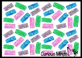 Jumbo Water Trick Snake Filled with Sparkle Streamers - Stress Toy - Slippery Tricky Wiggly Wiggler Tube - Squishy Wiggler Sensory Fidget Ball