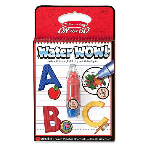 Melissa & Doug Water Wow Activity Book - Alphabet