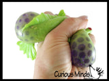 CLEARANCE / SALE - Angler Fish Water Bead Filled Squeeze Stress Ball -  Sensory, Stress, Fidget Toy - Headlight Fish