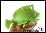 CLEARANCE / SALE - Angler Fish Water Bead Filled Squeeze Stress Ball -  Sensory, Stress, Fidget Toy - Headlight Fish