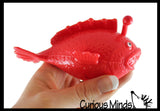 CLEARANCE / SALE - Angler Fish Water Bead Filled Squeeze Stress Ball -  Sensory, Stress, Fidget Toy - Headlight Fish