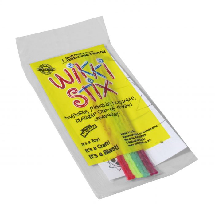 Wikki Stix - Wax and Yarn Fun Creative Toy - Individual Packs - Party Favor - Reusable