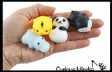 LAST CHANCE - LIMITED STOCK - SALE  - 24 Mochi Animals - Woodland & Wild Safari Animal Mochi Squishy  - Adorable Cute Kawaii - Individually Wrapped Toys - Sensory, Stress, Fidget Party Favor Toy