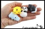 LAST CHANCE - LIMITED STOCK - SALE  -  Wild Safari Animal Mochi Squishy  - Adorable Cute Kawaii - Individually Wrapped Toys - Sensory, Stress, Fidget Party Favor Toy
