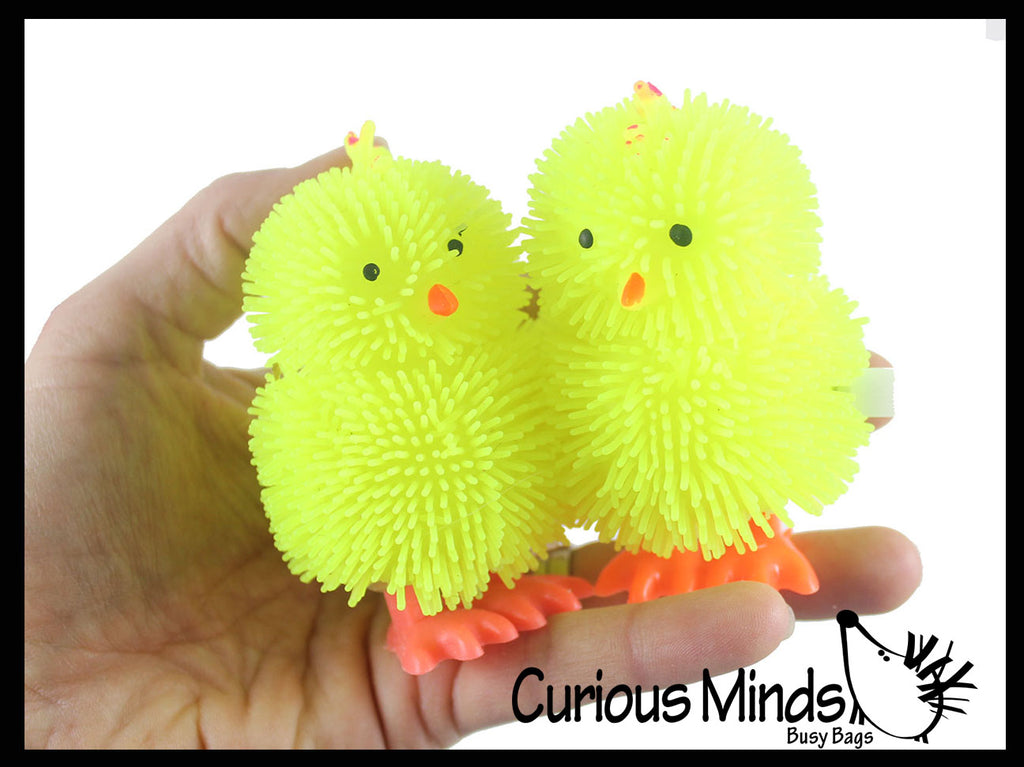 Wind-Up Walking Puffer Chicks - Animals that Hops Across the Floor - Easter - Toy Gift - Party Favor