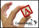 LAST CHANCE - LIMITED STOCK - Alphabet Block Wooden Beads