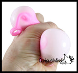 CLEARANCE / SALE - Yo-Yo Animal Soft Fluff- Filled Squeeze Stress Balls  -  Sensory, Stress, Fidget Toy Super Soft