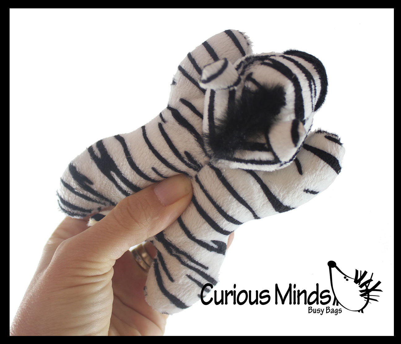 Cute Zebra Plush Stuffed Animals- Adorable Mini Plushie Stuffie