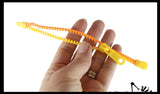 Zipper Bracelet Fidget with Functional Zippers -  Sensory Fidget Toy