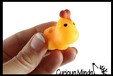 Cute Zoo Animal Mochi Squishy Animals - Kawaii -  Cute Individually Wrapped Toys - Sensory, Stress, Fidget Party Favor Toy