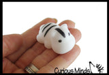 Cute Zoo Animal Mochi Squishy Animals - Kawaii -  Cute Individually Wrapped Toys - Sensory, Stress, Fidget Party Favor Toy