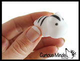 Cute Zoo Animal Mochi Squishy Animals - Kawaii -  Cute Individually Wrapped Toys - Sensory, Stress, Fidget Party Favor Toy