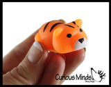 Cute Zoo Animal Mochi Squishy Animals - Kawaii -  Cute Individually Wrapped Toys - Sensory, Stress, Fidget Party Favor Toy